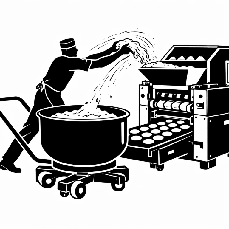 Kopfmaschinen Befüllung