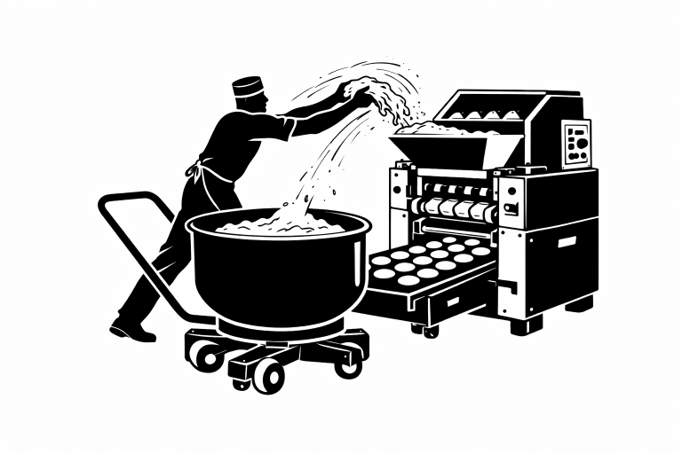 Kopfmaschinen Befüllung