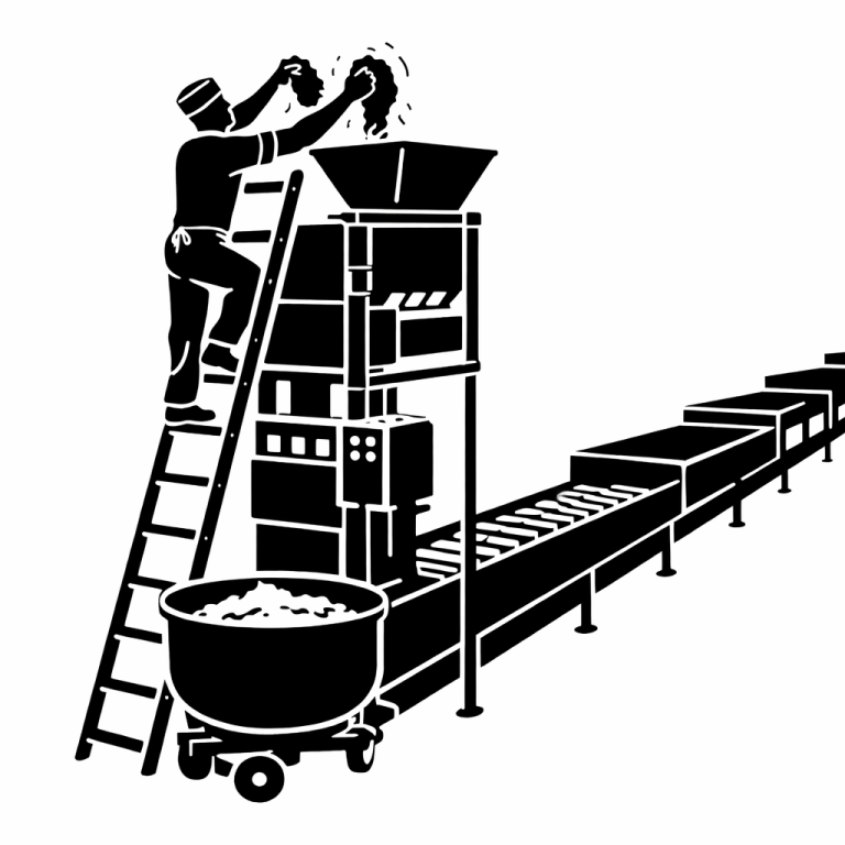 Linien Befüllung mit Vorteiler