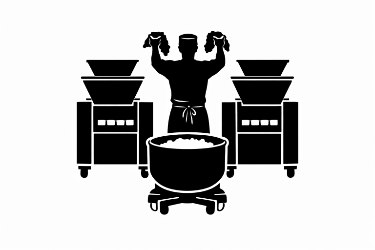 zwei Kopfmaschinen Befüllung